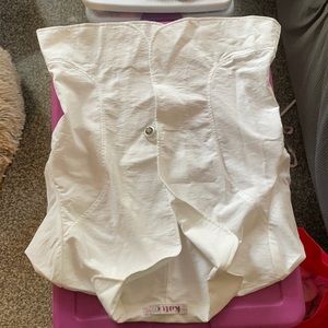 Light jacket summer white XS blazer short sleeve